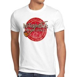 style3 Print-Shirt Herren T-Shirt Mithrandir Smoking Herr Auenland der mordor Ringe hobbit gandalf