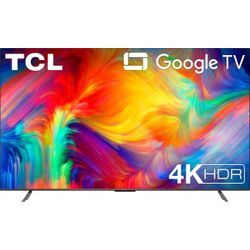 TCL 75P731X1 LED-Fernseher (189 cm/75 Zoll, 4K Ultra HD, Google TV, Smart-TV, HDR Premium, Dolby Atmos, HDMI 2.1, Metallgehäuse), schwarz