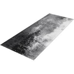 Läufer WASH+DRY BY KLEEN-TEX "Aura" Teppiche Gr. B/L: 80 cm x 200 cm, 9 mm, 1 St., grau Küchenläufer Schmutzfangläufer, rutschhemmend, In- und Outdoor geeignet, waschbar