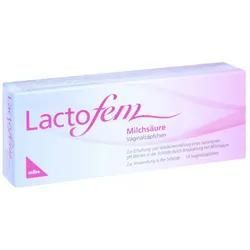 Lactofem Milchsäure Vaginalzäpfchen 14 St