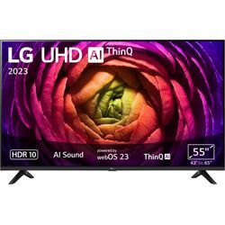 G (A bis G) LG LCD-LED Fernseher UHD,α5 Gen6 4K AI-Prozessor,Direct LED,AI Sound,WebOS 23 schwarz LED Fernseher Bestseller