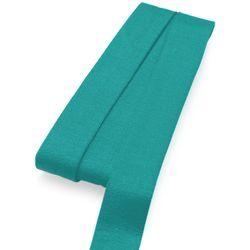 buttinette Jersey Einfassband, smaragd, Breite: 2 cm, Länge: 3 m