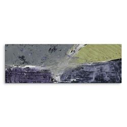 Sinus Art Leinwandbild Abstraktes Panoramabild 658 150x50cm