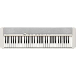 CASIO Home-Keyboard Piano-Keyboard, CT-S1WESP, ideal für Piano-Einsteiger und Klanggourmets, weiß
