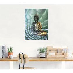 Artland Wandbild Buddhas Traumwelt CB, Religion (1 St), als Alubild, Outdoorbild, Leinwandbild, Poster, Wandaufkleber, bunt