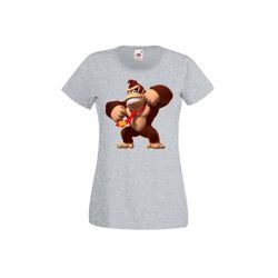 Youth Designz T-Shirt Kong Donkey Damen Shirt mit Retro Gaming Print