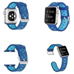 Wigento Smartwatch-Armband Für Apple Watch Ultra 1 + 2 49mm 9 8 7 45 / 6 SE 5 4 44 / 3 42 Armband