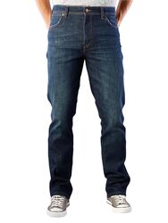 Wrangler Herren Texas Stretch Thermolight Kalt Fertig Blaue Jeans (Dark Heiz )